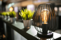 Bec LED E27 4W ST64 Filament Retro Amber - Alb cald (2000K)
