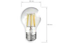 Bec LED E27 7.5W Filament - Alb cald (3000K)