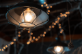 Bec LED E27 7W G125 Filament Retro Amber - Alb cald (2700K)