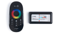 Controler radio (RF) 18A 216W pentru benzi LED RGB - Negru