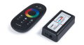 Controler radio (RF) 18A 216W pentru benzi LED RGB - Negru