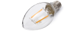  Șirop LED E14 2W Filament - Alb Cald (2700K)