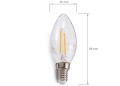  Șirop LED E14 2W Filament - Alb Cald (2700K)
