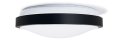 Plafonieră rotundă montată pe zid Solen 24W 4000K - Negru