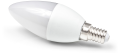 Bec LED E14 6W C37 - Alb neutru (4500K)