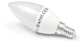 Bec LED E14 7W C37 - Alb neutru (4500K)