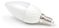 Bec LED E14 8W C37 - Alb cald (3000K)