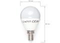 Bec LED E14 7W G45 - Alb cald (3000K)