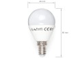 Bec LED E14 7W G45 - Alb neutru (4500K)