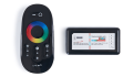 Controler radio (RF) 24A 288W pentru benzi LED RGBW - Negru