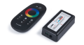 Controler radio (RF) 24A 288W pentru benzi LED RGBW - Negru