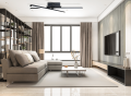 Lampă tavan LED Modena Soria 18W - Negru - Alb neutru (4500K)