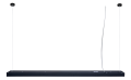 Lampă tavan suspendată LED Linea 40W - Negru - Alb neutru (4500K)