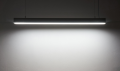 Lampă tavan suspendată LED Linea 40W - Negru - Alb neutru (4500K)