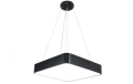 Lampă tavan suspendată LED Qnea V1 72W - Negru - Alb neutru (4500K)