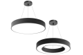 Lampă tavan suspendată LED Inea V1 72W - Negru - Alb neutru (4500K)
