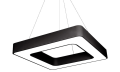 Lampă tavan suspendată LED Qnea V2 72W - Negru - Alb neutru (4500K)