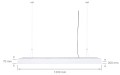 Lampă tavan suspendată LED Ena  50W (KW) - Alb - Alb neutru (4500K)