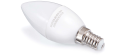 Bec LED E14 4W C37 - Alb neutru (4500K)