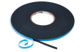 Bandă adezivă dublu adezivă din spumă 6mm x 25mb - Neagră
