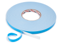 Bandă adezivă dublu-față din spumă 12mm x 25mb - Albă