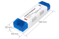 Sursa de alimentare mobilier 24V 50W 2.08A IP20