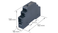 Alimentator pe șină DIN Mean Well 12V 15W 1.25A IP20 - 3 ani garanție