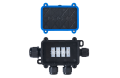 Conector cablu etanș CNP723_4T_A 450V 41A - cutie rezistentă la apă IP68 cu tuleje de etanșare