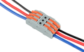 Conector rapid CMK_21_3 - 4x 0.08 până la 2.5 (4.0) mm2 - 25 buc