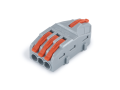 Conector rapid CMK_21_3 - 4x 0.08 până la 2.5 (4.0) mm2 - 25 buc