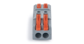 Conector rapid CMK_422 - 2x 0.08 până la 2.5 (4.0) mm2 - 25 buc