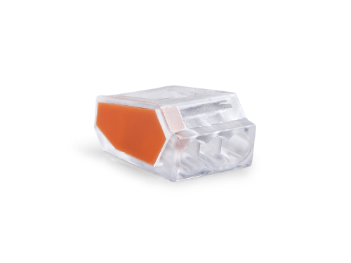 Set: Conector electric rapid pentru sârmă CMK-253 - 3x 0.75 până la 2.5 mm² - 50 buc