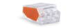 Set: Conector electric rapid pentru sârmă CMK-253 - 3x 0.75 până la 2.5 mm² - 50 buc