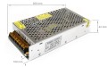 Sursă de alimentare modulară 12V 180W 15A IP20