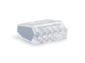 Set: Conector electric rapid pentru sârmă CMK-255 - 5x 0.75 până la 2.5 mm² - 50 buc