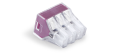 Set: Conector electric rapid pentru sârmă CMK-256 - 6x 0.75 până la 2.5 mm² - 50 buc