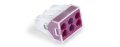 Set: Conector electric rapid pentru sârmă CMK-256 - 6x 0.75 până la 2.5 mm² - 50 buc
