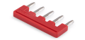 Set: Conector tip punte cu 5 căi CMK-420-5 pentru șină DIN - 25 buc