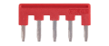 Set: Conector tip punte cu 5 căi CMK-420-5 pentru șină DIN - 25 buc