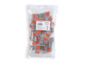Set: Conector rapid tip Koloreno CMK-633 - 3x 0.2 până la 4.0 mm² - 50 buc