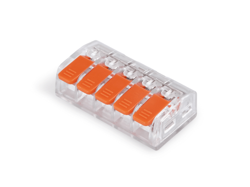 Set: Conector rapid tip Koloreno CMK-635 - 5x 0.2 până la 4.0 mm² - 50 buc