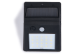 Lampă solară - Aplică de perete LED 3W cu senzor de mișcare și crepuscul + cablu 2.5m – Alb rece (6000K)