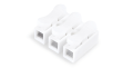 Set: Conector rapid trecere 3x 0.2- 1.5 mm² - 100 buc