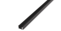 Profil de aluminiu A pentru benzile LED - Negru - 1m