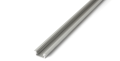 Profil de aluminiu B pentru benzile LED - Argintiu anodizat - 2m