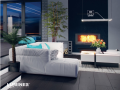 Profil de aluminiu Iledo pentru benzile LED - Argintiu anodizat - 1m