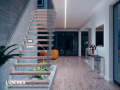 Profil de aluminiu Iledo pentru benzile LED - Argintiu anodizat - 2m