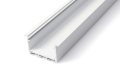 Profil de aluminiu Inso pentru benzile LED - Alb - 2m