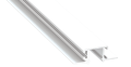 Profil de aluminiu MONO pentru benzile LED - Alb - 1m 