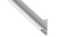 Profil de aluminiu Q18 pentru benzi LED - Alb - 2m